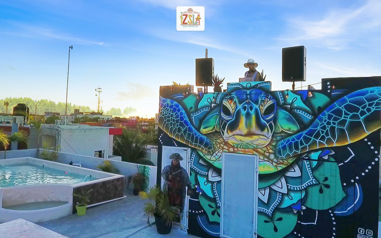 Izsla Hostel Playa Del Carmen Playa del Carmen Bagian luar foto