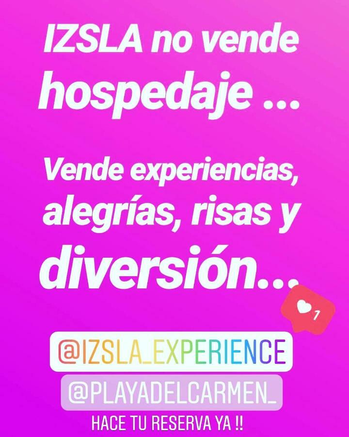 Izsla Hostel Playa Del Carmen Playa del Carmen Bagian luar foto