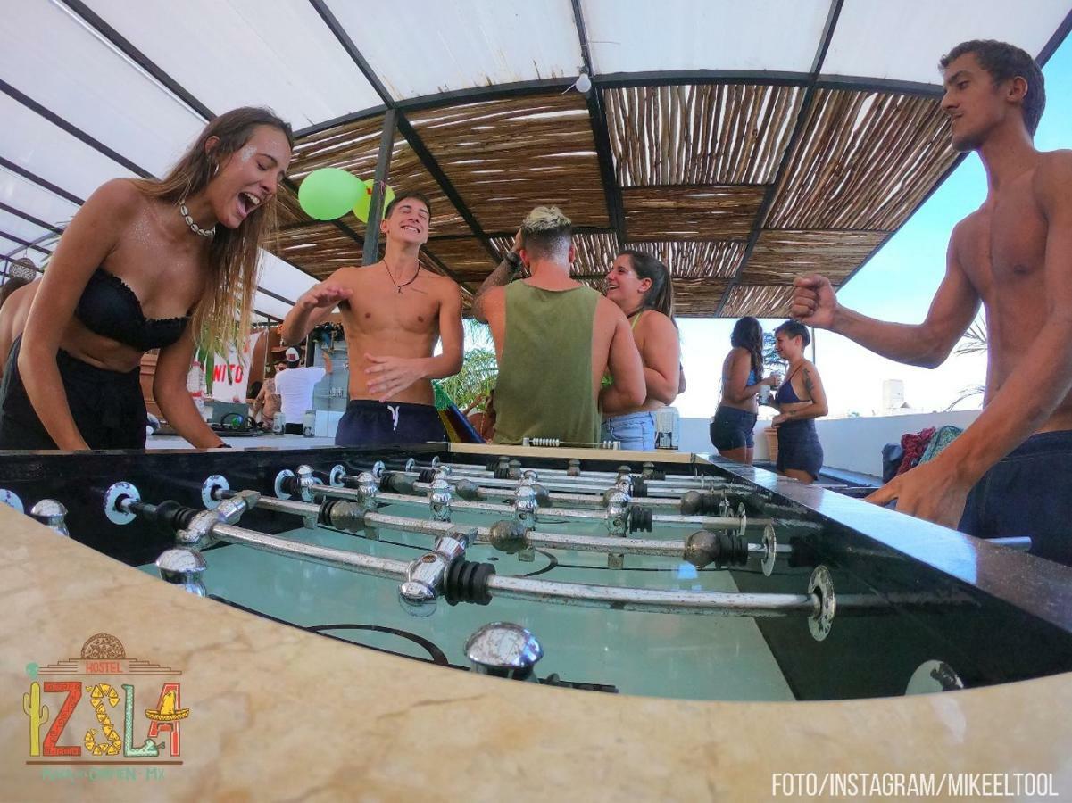 Izsla Hostel Playa Del Carmen Playa del Carmen Bagian luar foto